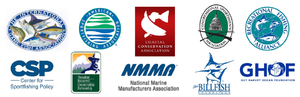 Sportfishing organization logos